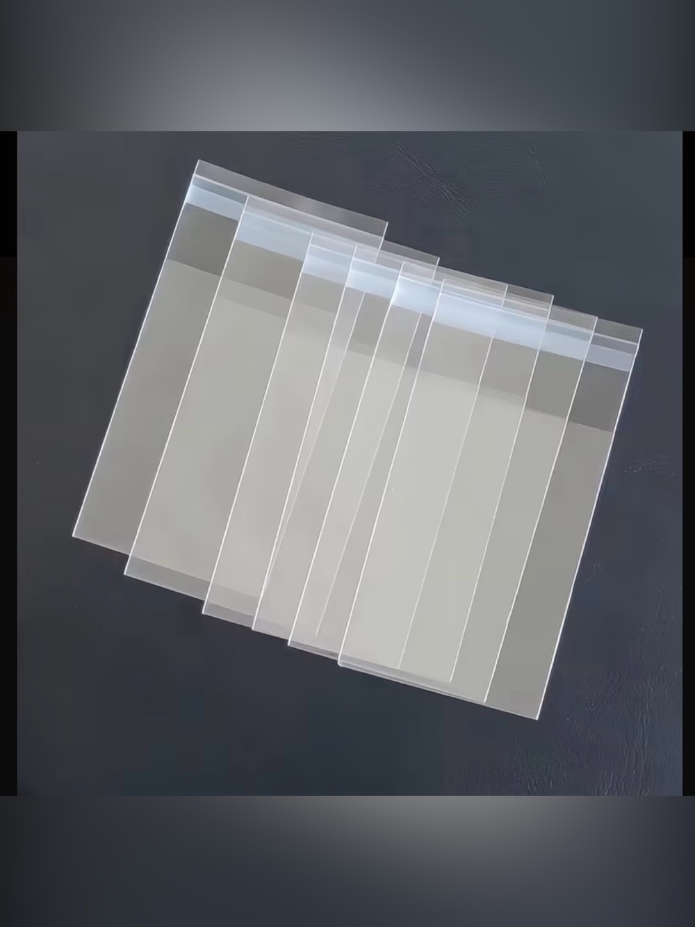 Clear Reclosable Plastic Bags - Pack of 6